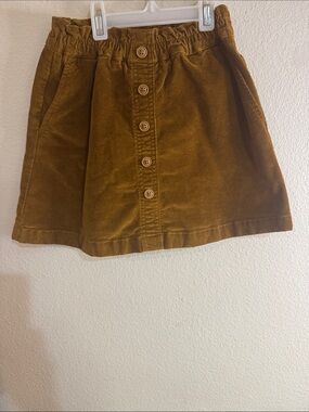 Crewcuts Corduroy Mini Skirt - Mustard